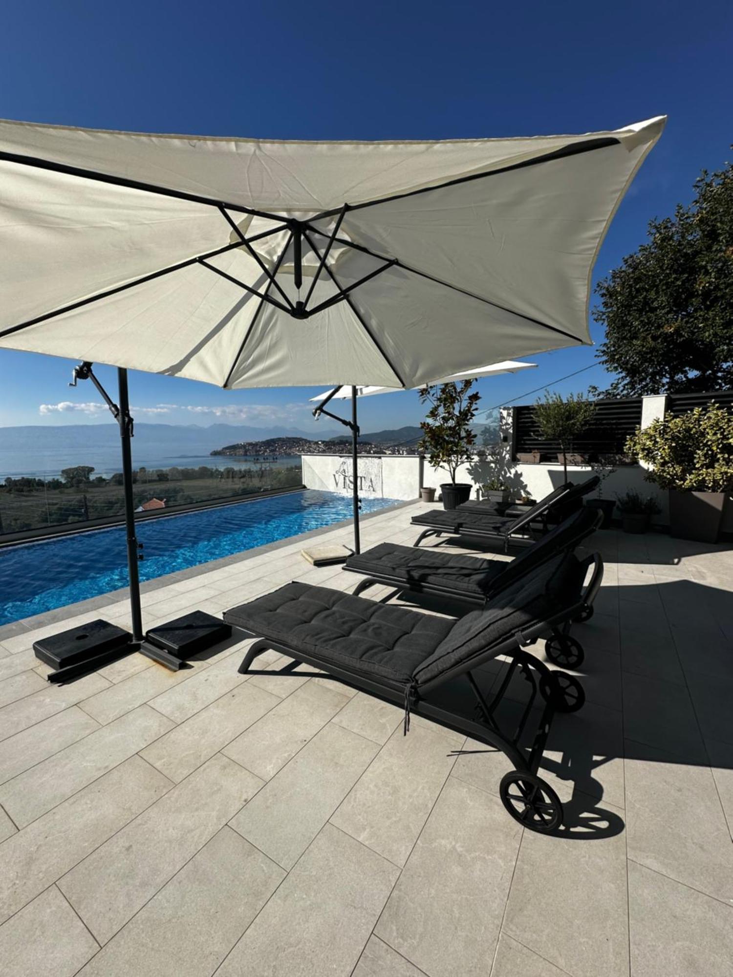 La Vista Luxury Villa Ohrid Exterior foto
