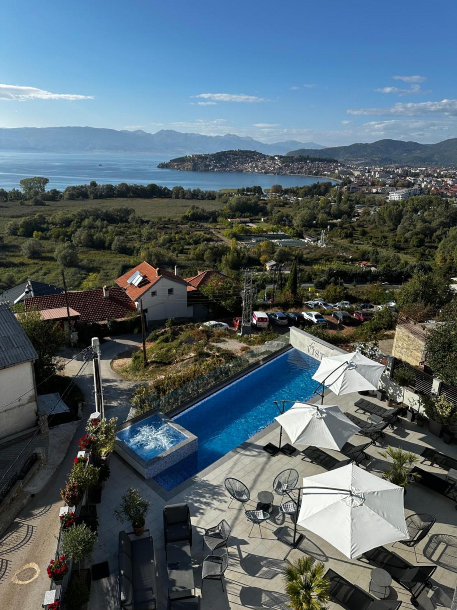 La Vista Luxury Villa Ohrid Exterior foto