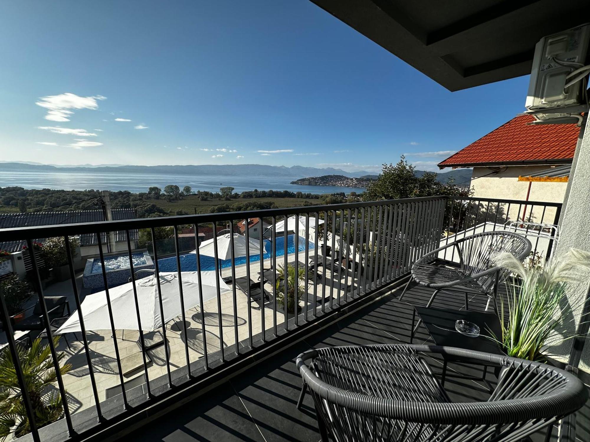 La Vista Luxury Villa Ohrid Exterior foto