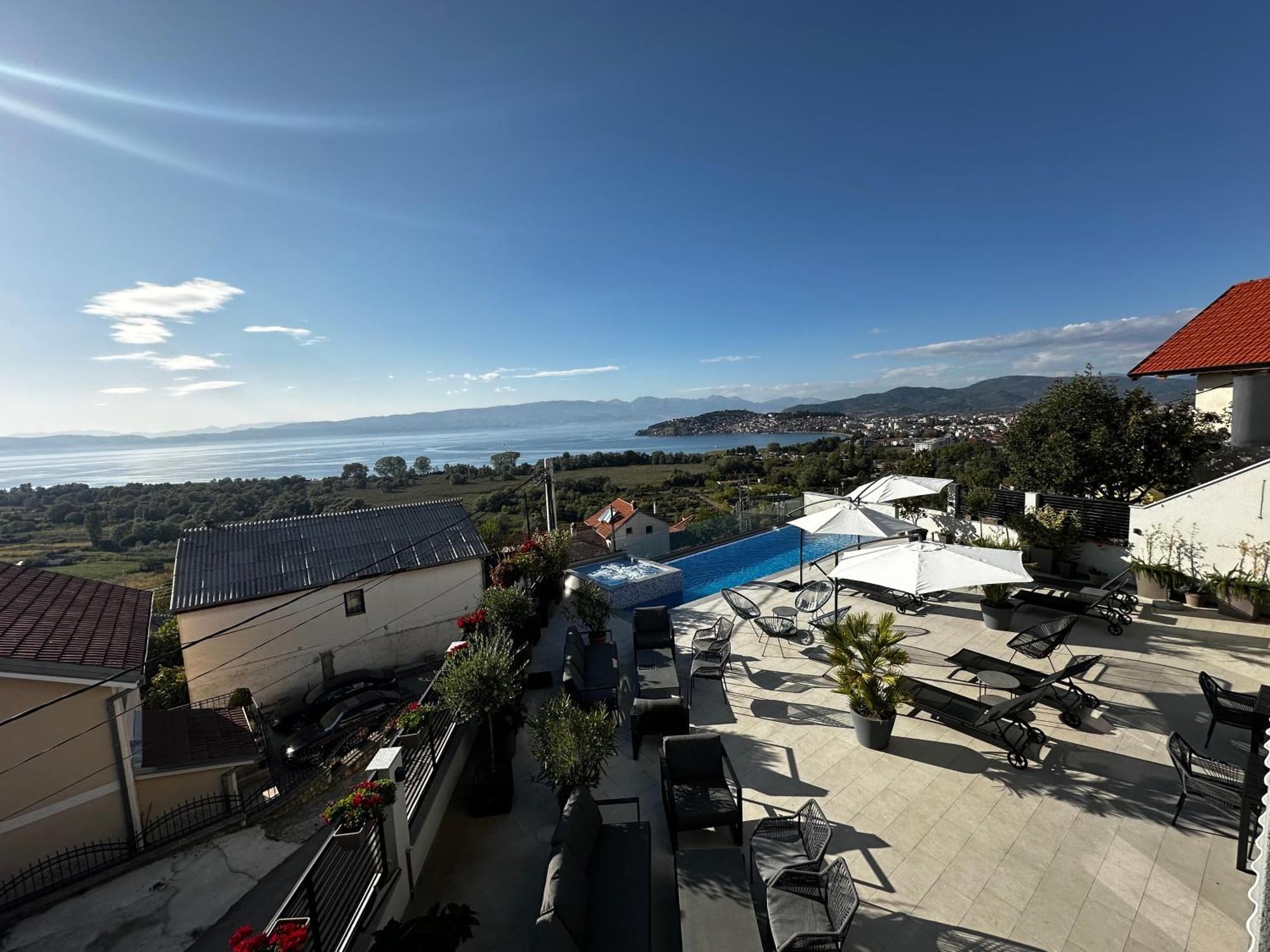 La Vista Luxury Villa Ohrid Exterior foto
